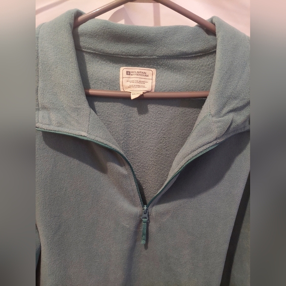 Mountain Warehouse Women's XXL Longsleeve Quarter Zip Teal Pullover Sweater - Picture 8 of 8